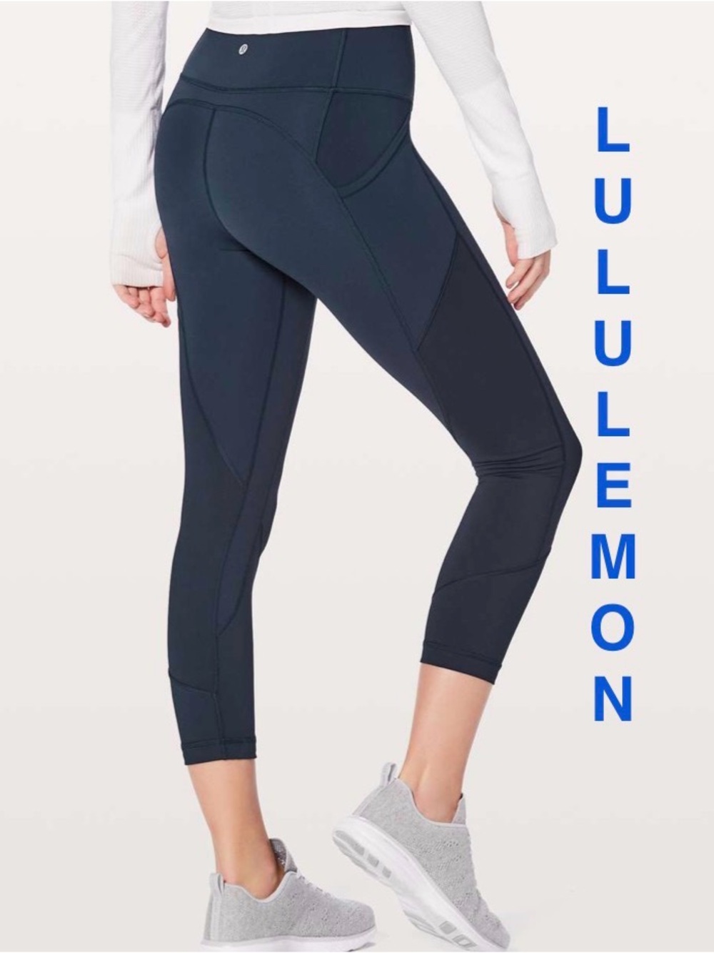 Lululemon | All The Right Places Crop II 23" - True Navy - Women’s 6